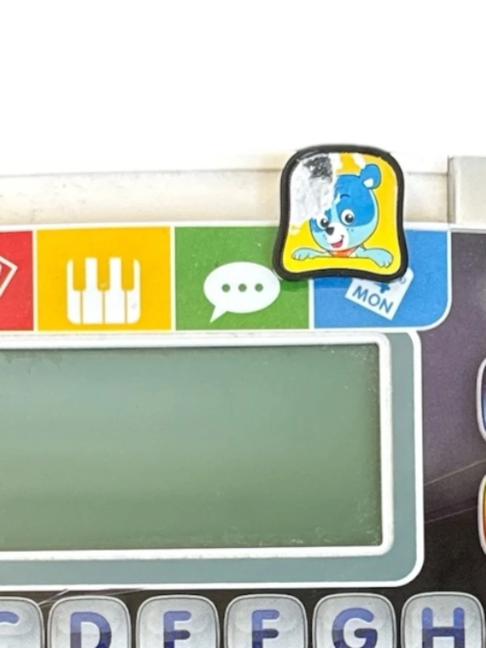 VTech Little Apps Tablet Black Educational Learning Toy Piano Tested
